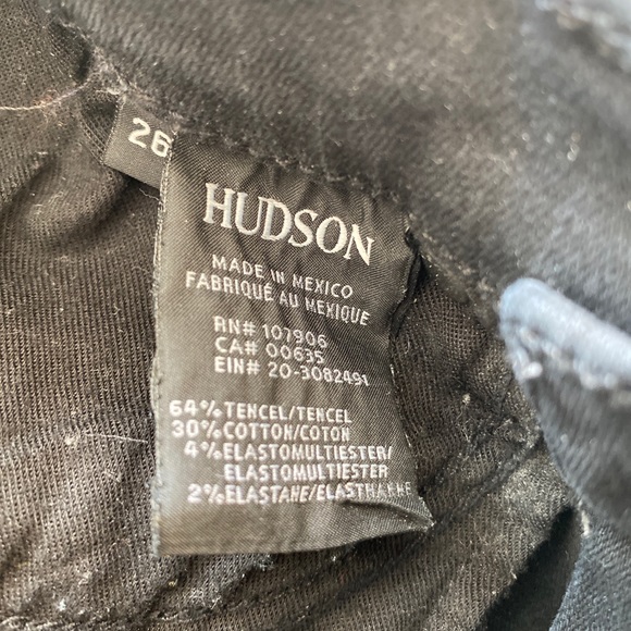 Hudson denim black pencil skirt - Picture 3 of 3